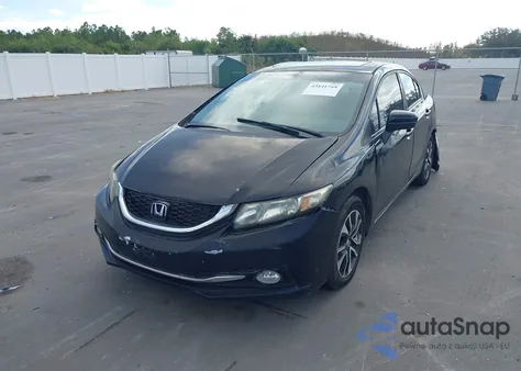 2014 Honda Civic Ex из США, поврежденный, VIN 19XFB2F80EE252567